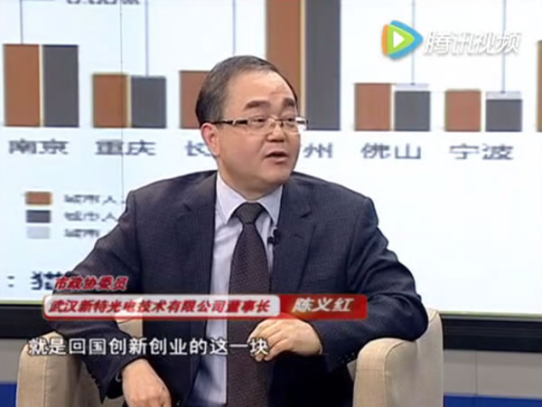 陈义红做客武汉电视台《政协论坛》 陈义红做客武汉电视台《政协论坛》